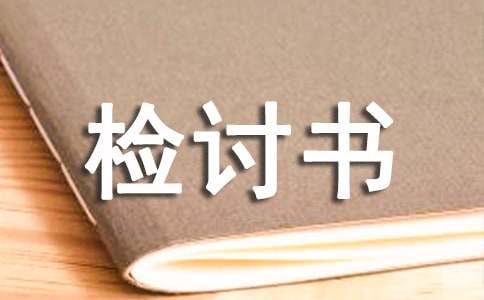 說話檢討書通用